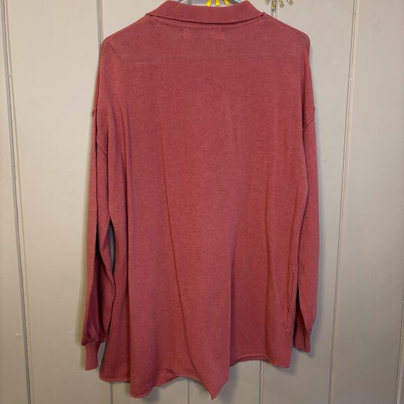 Free People Beach Picnic Romper coverup long sleeve wool cashmere blend size XS - Picture 2 of 4